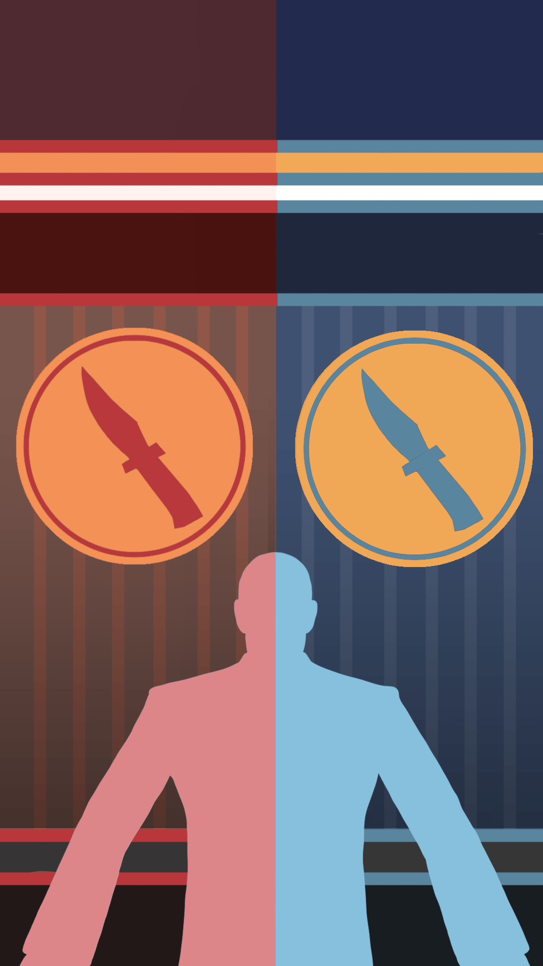 1080x1920 TF2 Minimal Wallpaper: Spy