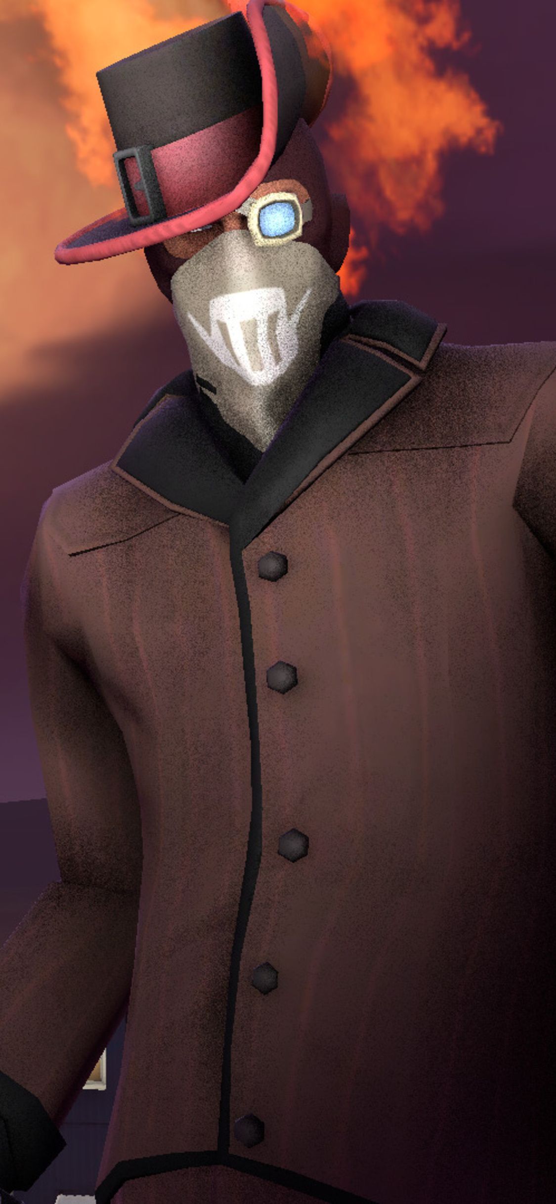 1125x2436 TF2 Unusual Spy Team Fortress