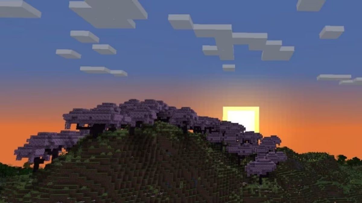 1200x675 Minecraft Cherry Blossom Biome