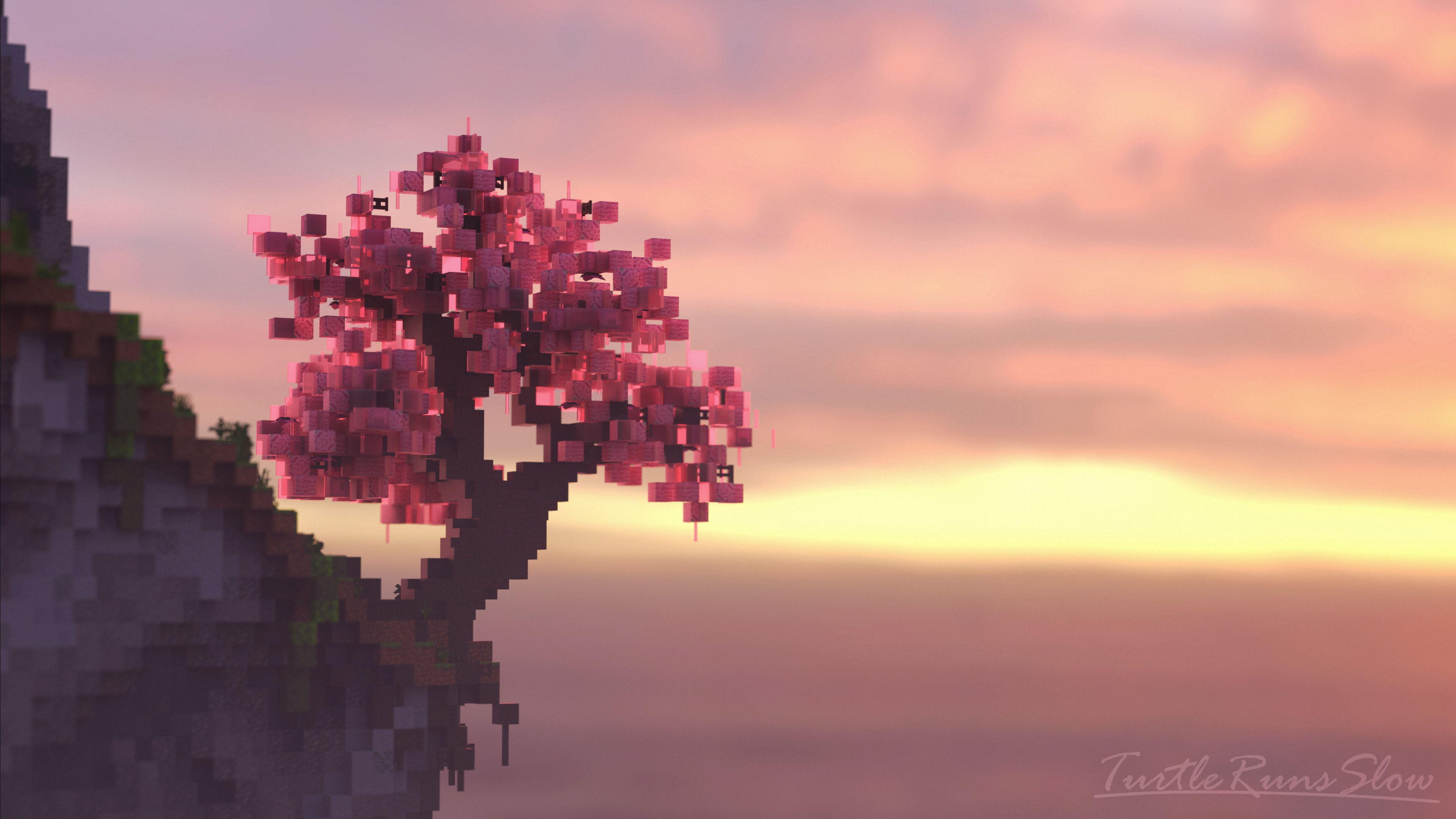 3840x2160 awesome render of my Sakura Tree