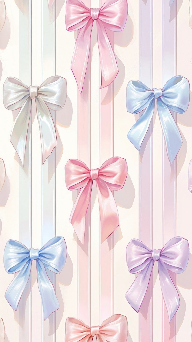 800x1427 Pink Bow Image Wallpaper