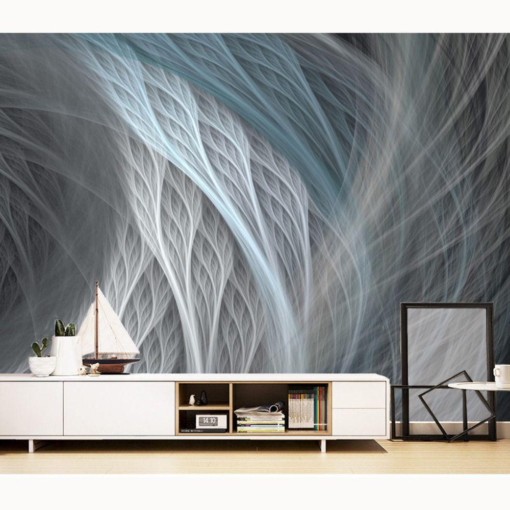 1000x1000 Modern Wallpaper 3D Abstract Feathers Photo Wall Paper Home Decor Papier Peint Mural Sticker Self Adhesive Vinyl Silk Wallpaper