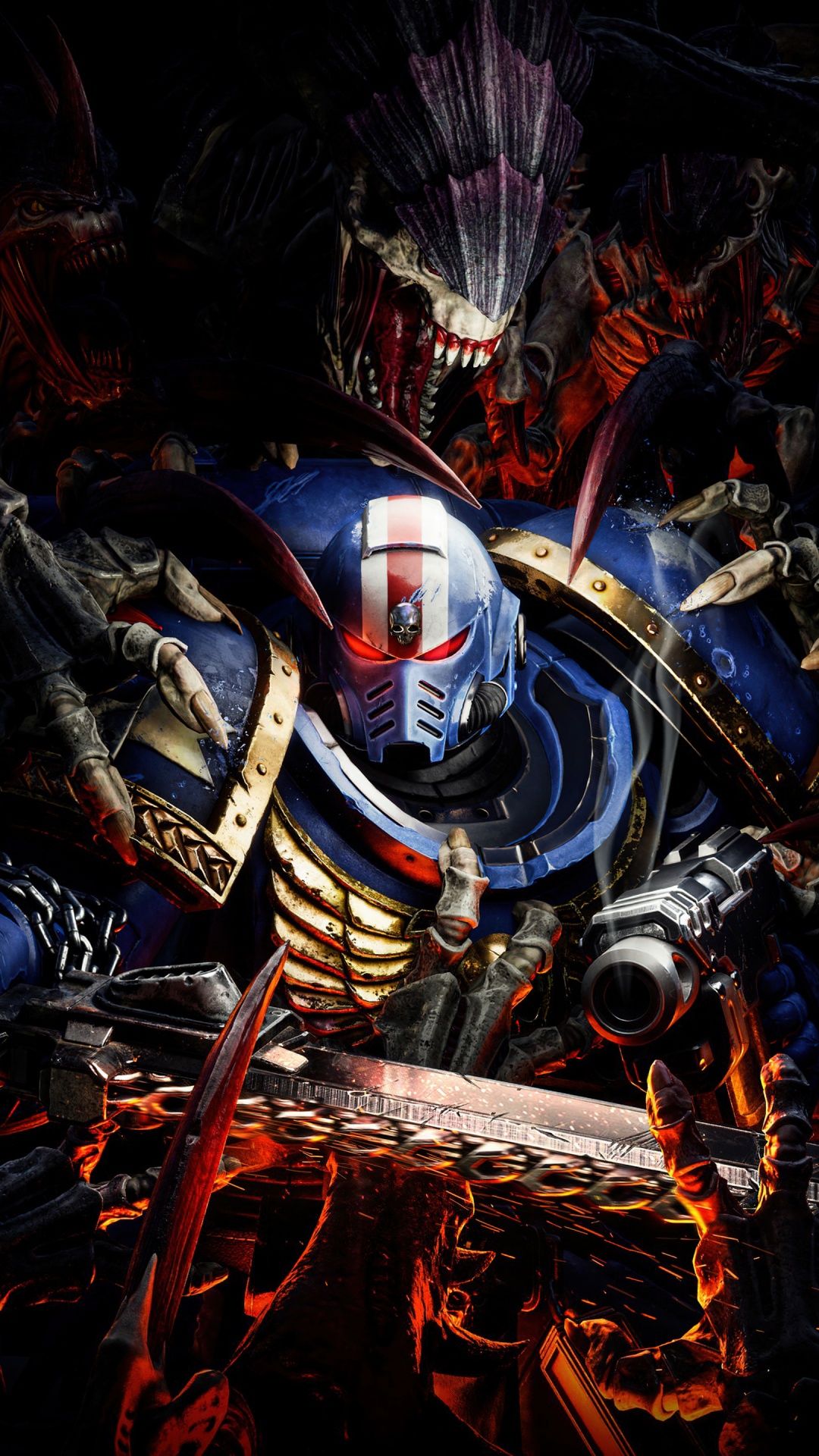 1080x1920 Warhammer 40K Space Marine 2 Wallpaper