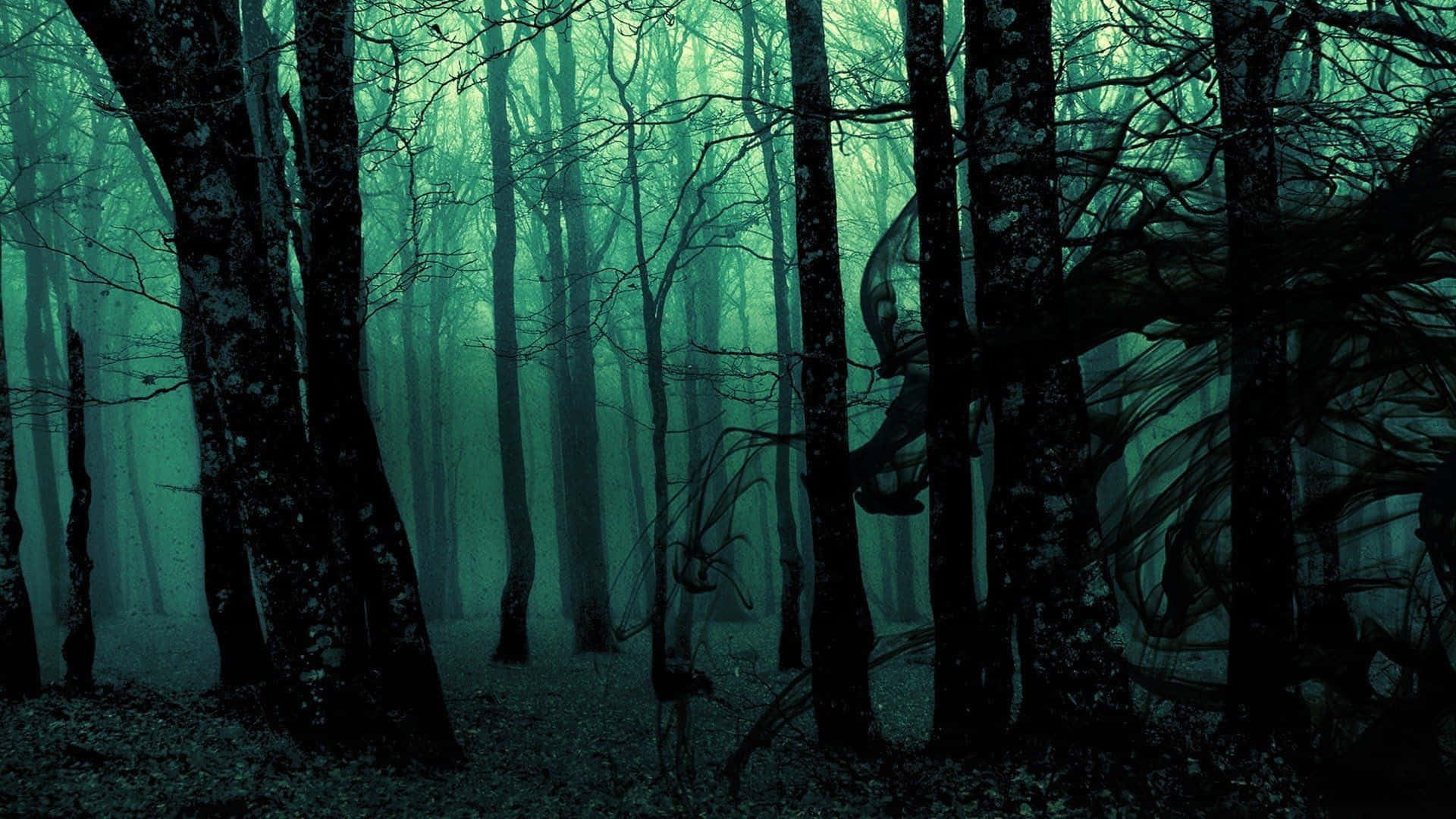 1920x1080 Dark Green Aesthetic Background