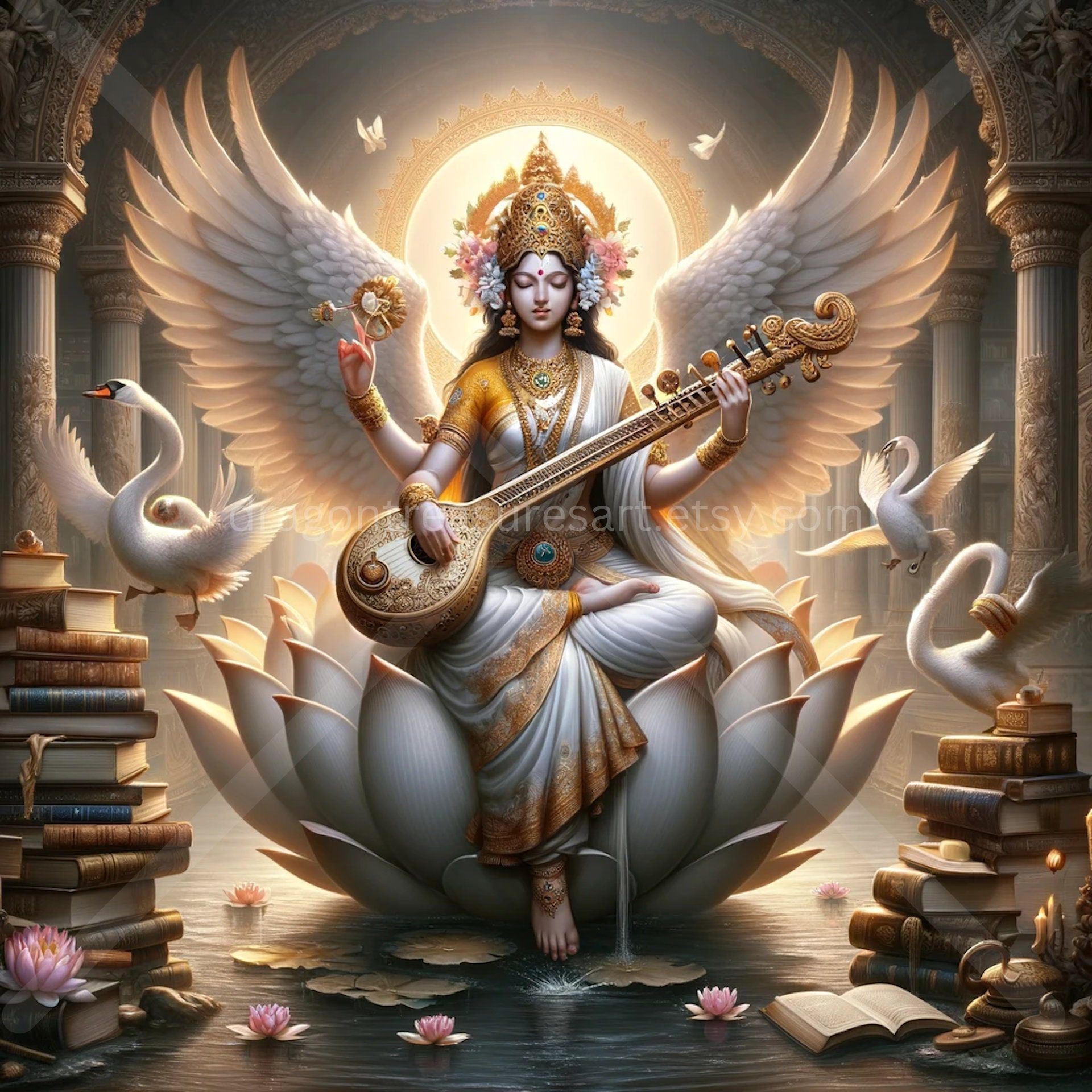 Lord Saraswathi Wallpapers - Top Free Lord Saraswathi Backgrounds ...