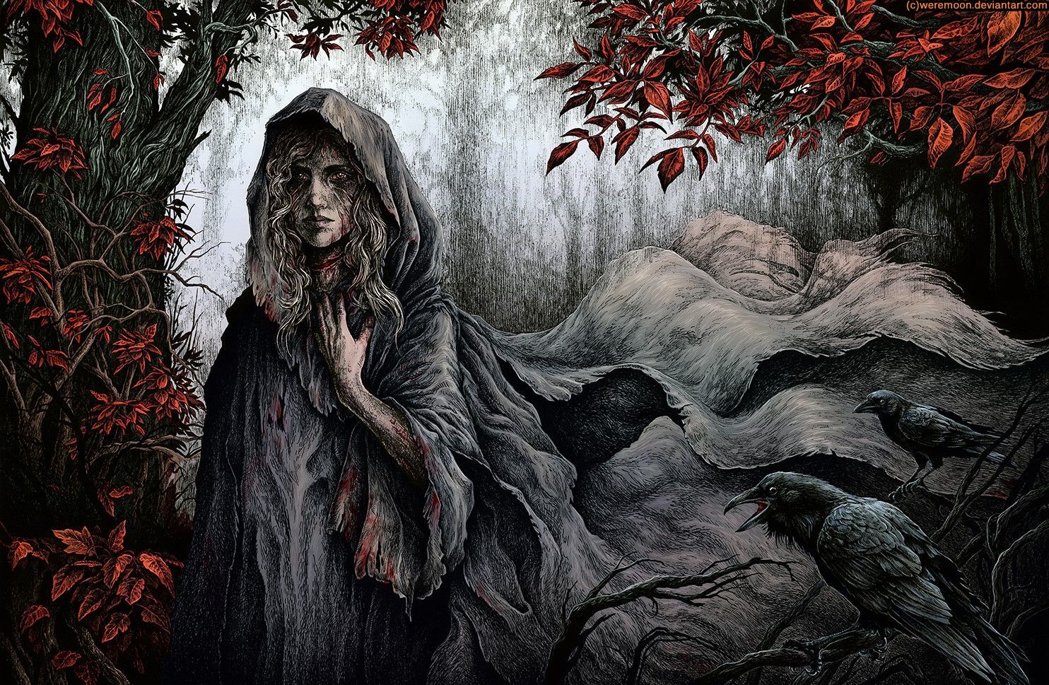 1484x969 Weirwood Tree HD wallpaper