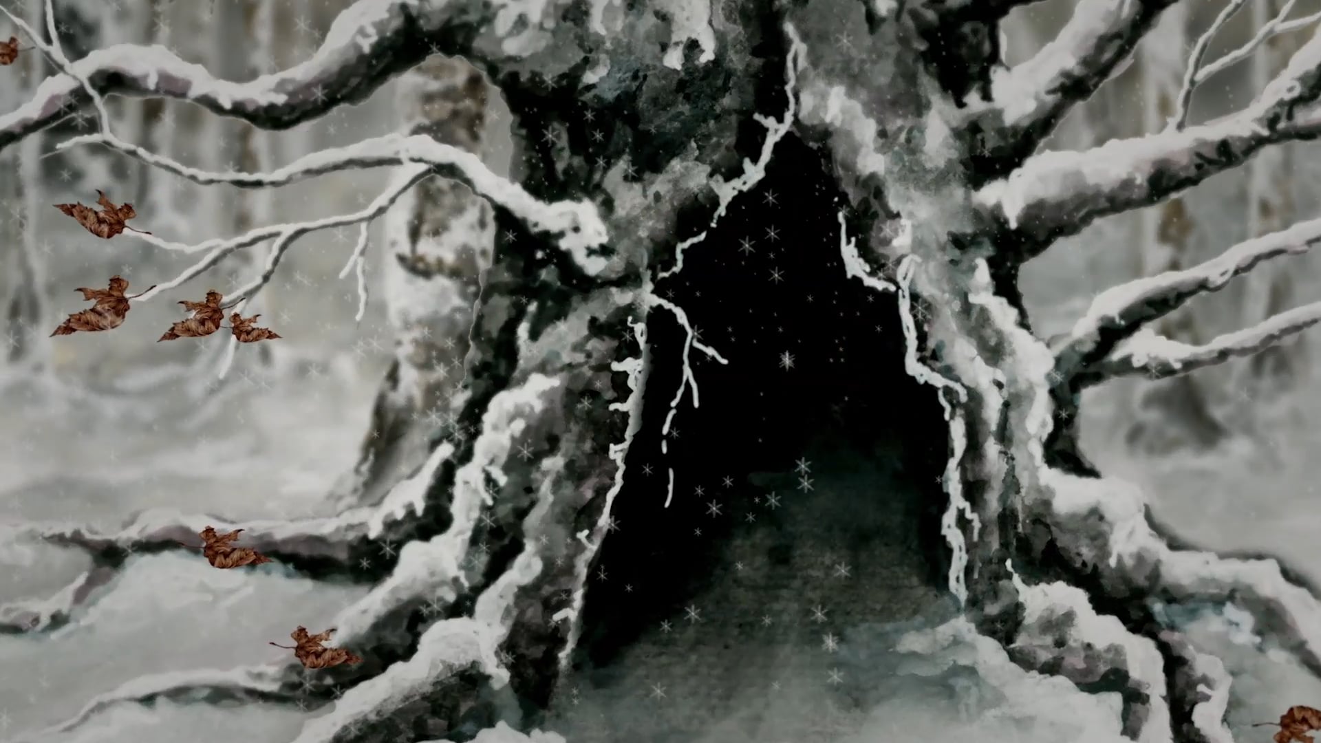 1920x1080 Story of the Tree Man (2D Animation)