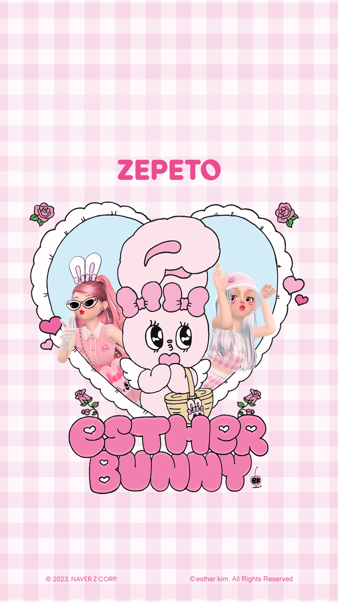 1080x1920 Esther Bunny x ZEPETO Collaboration