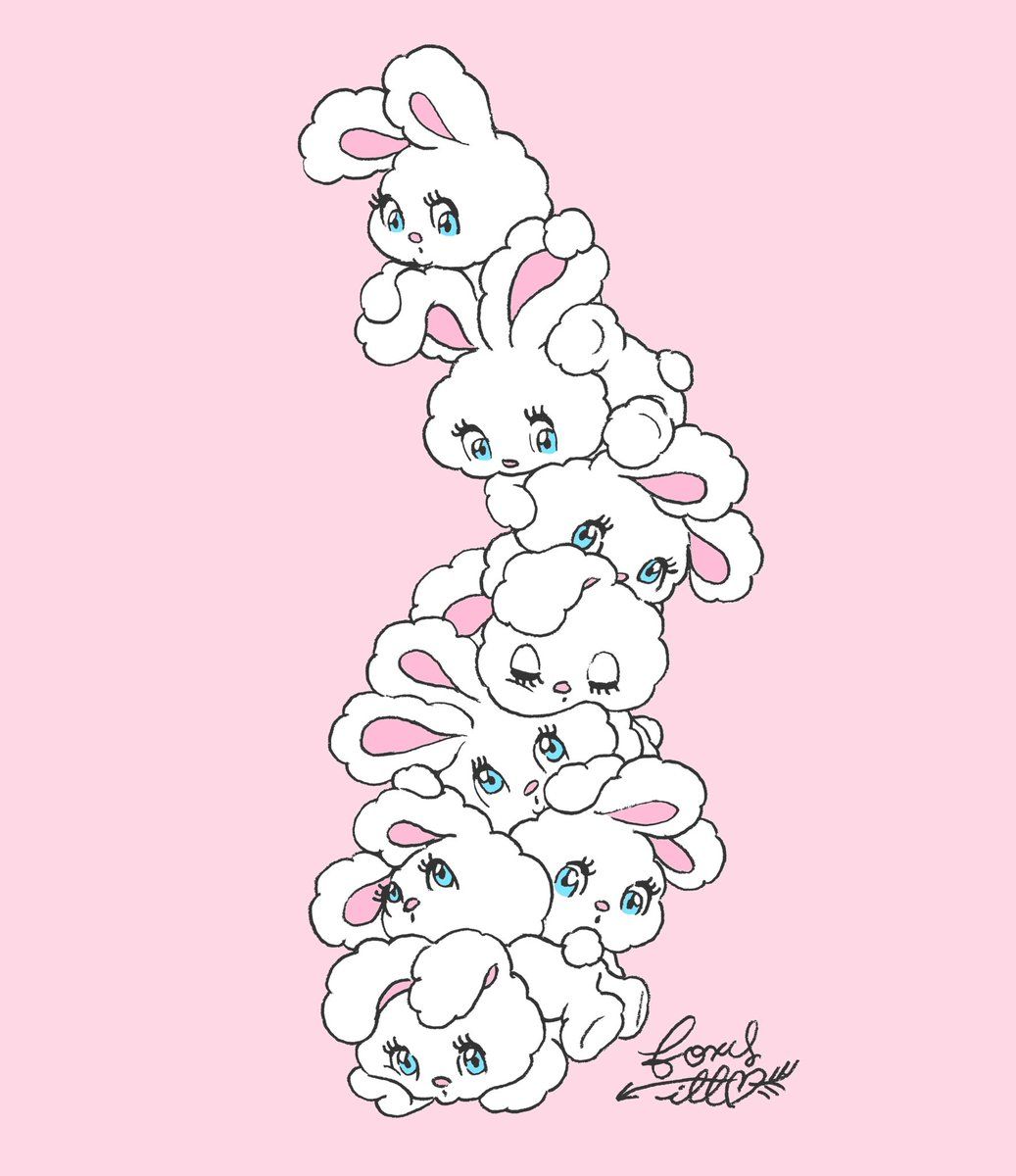 1037x1200 foxy illustrations on X: Stackable