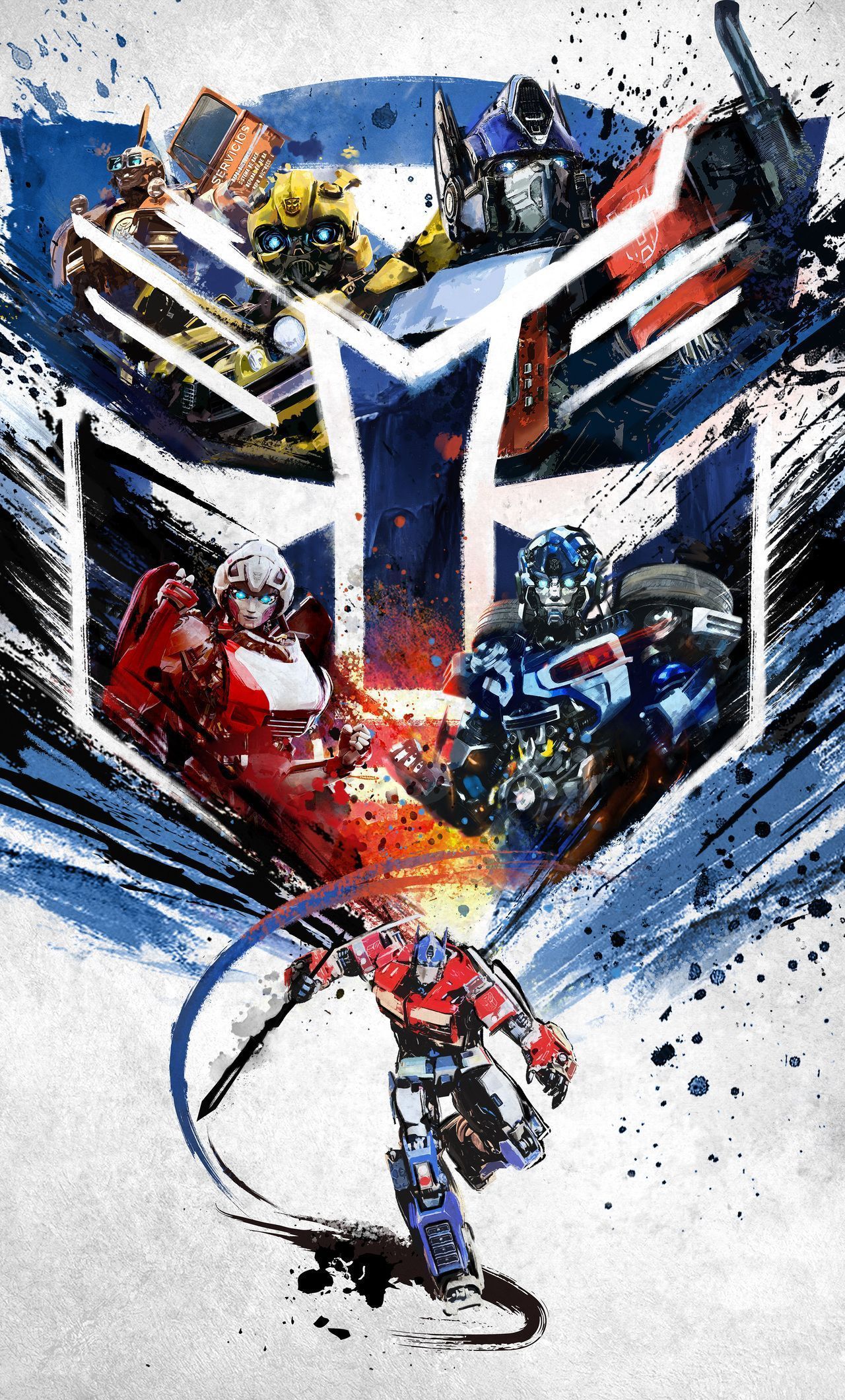 1280x2120 Autobots Transformers Rise Of