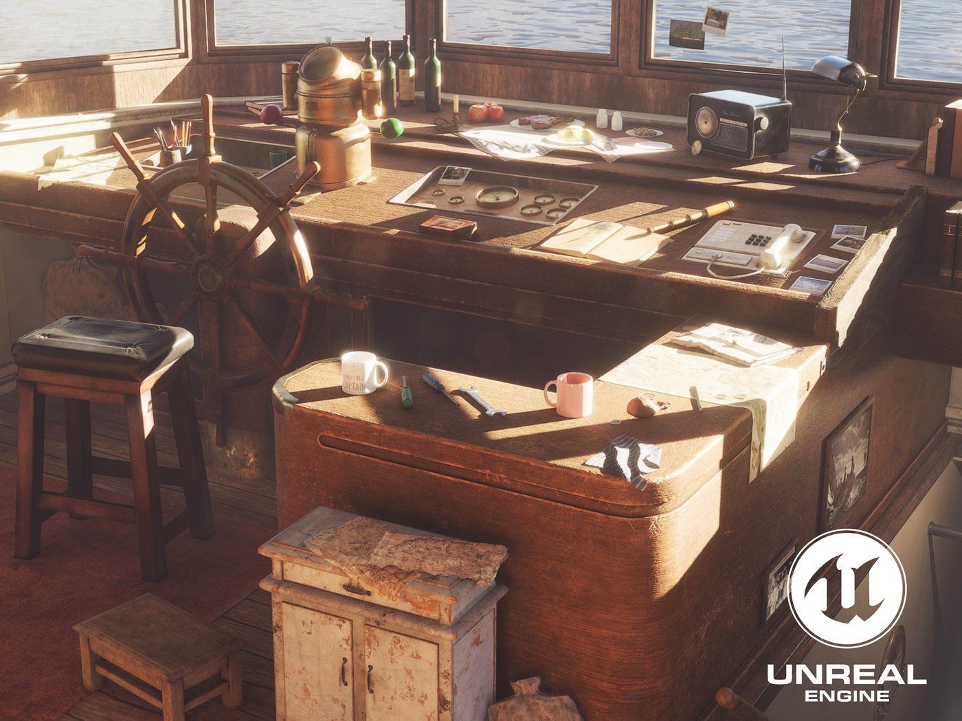 1400x1050 The Rookies Captains Cabin