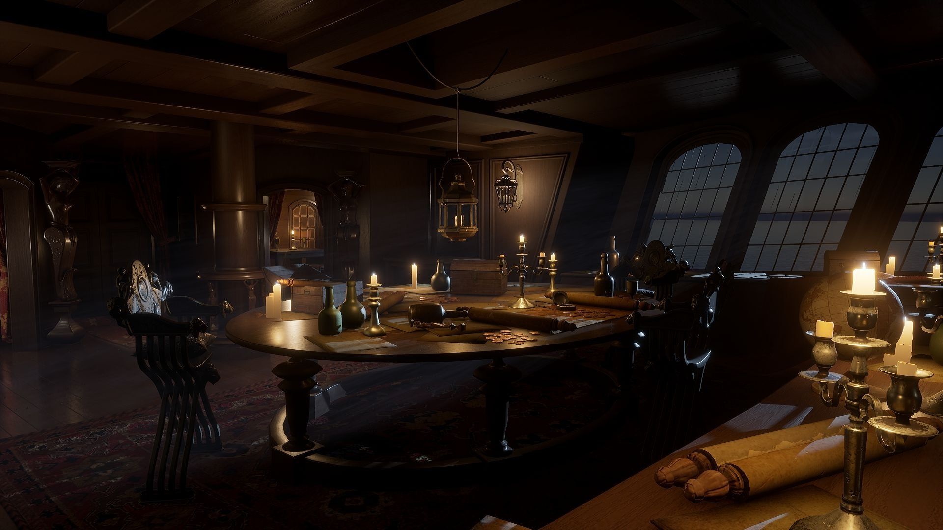 1920x1080 Captains Cabin in Environments