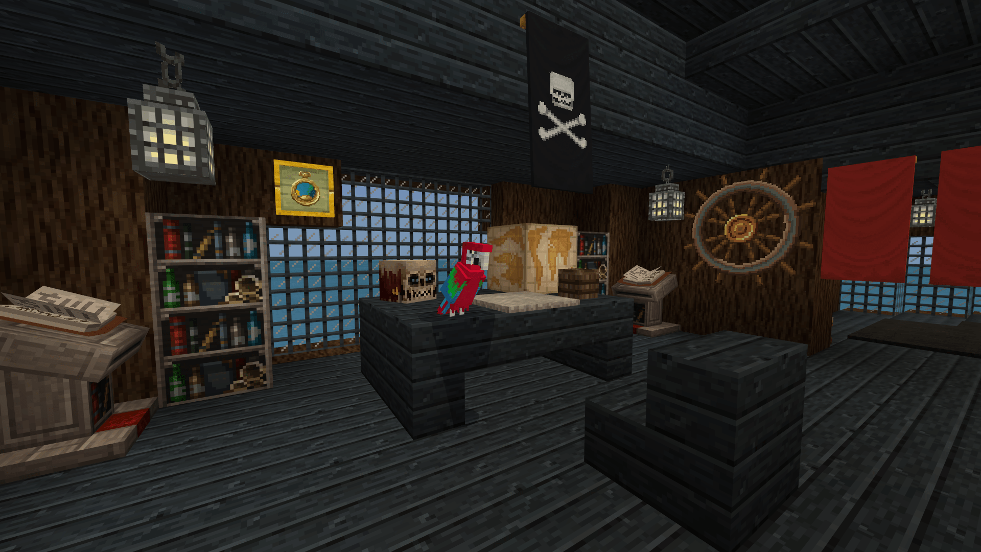 1920x1080 cabin of my pirate ship