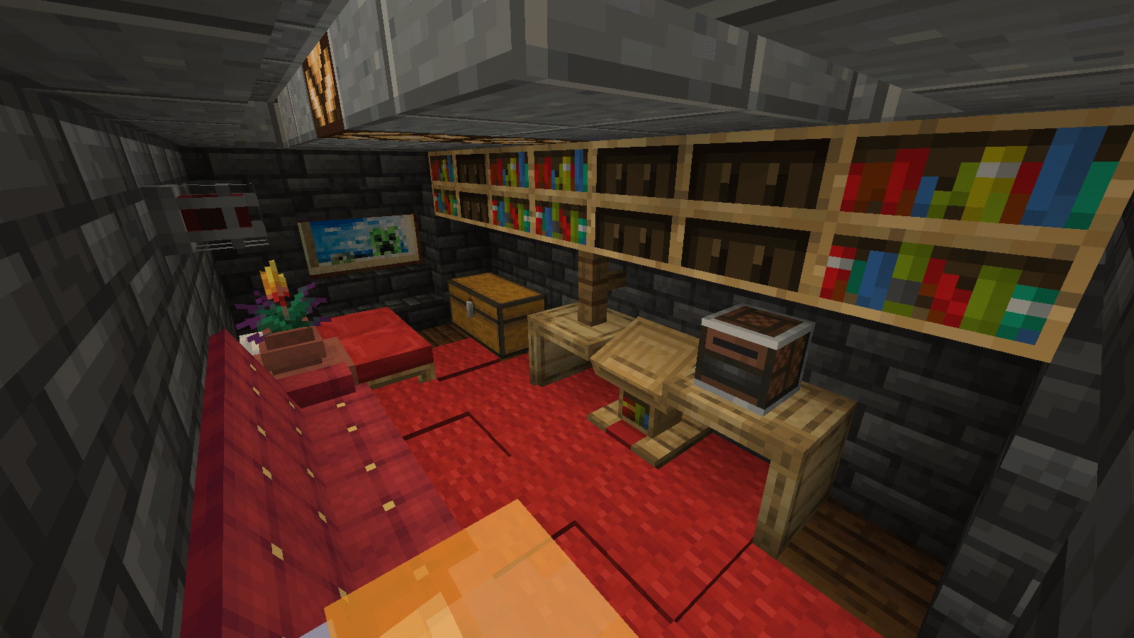 1600x900 A cabin on a luxury cruise space ship