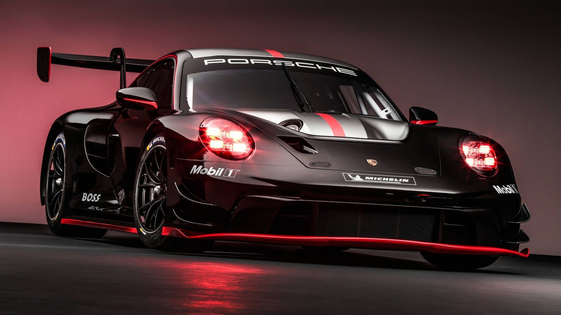 1920x1080 Download Black Porsche 911 4k Laptop
