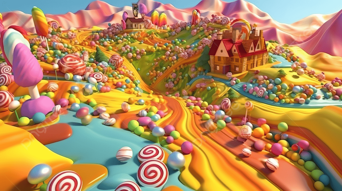 Candy World Wallpapers - Top Free Candy World Backgrounds - WallpaperAccess