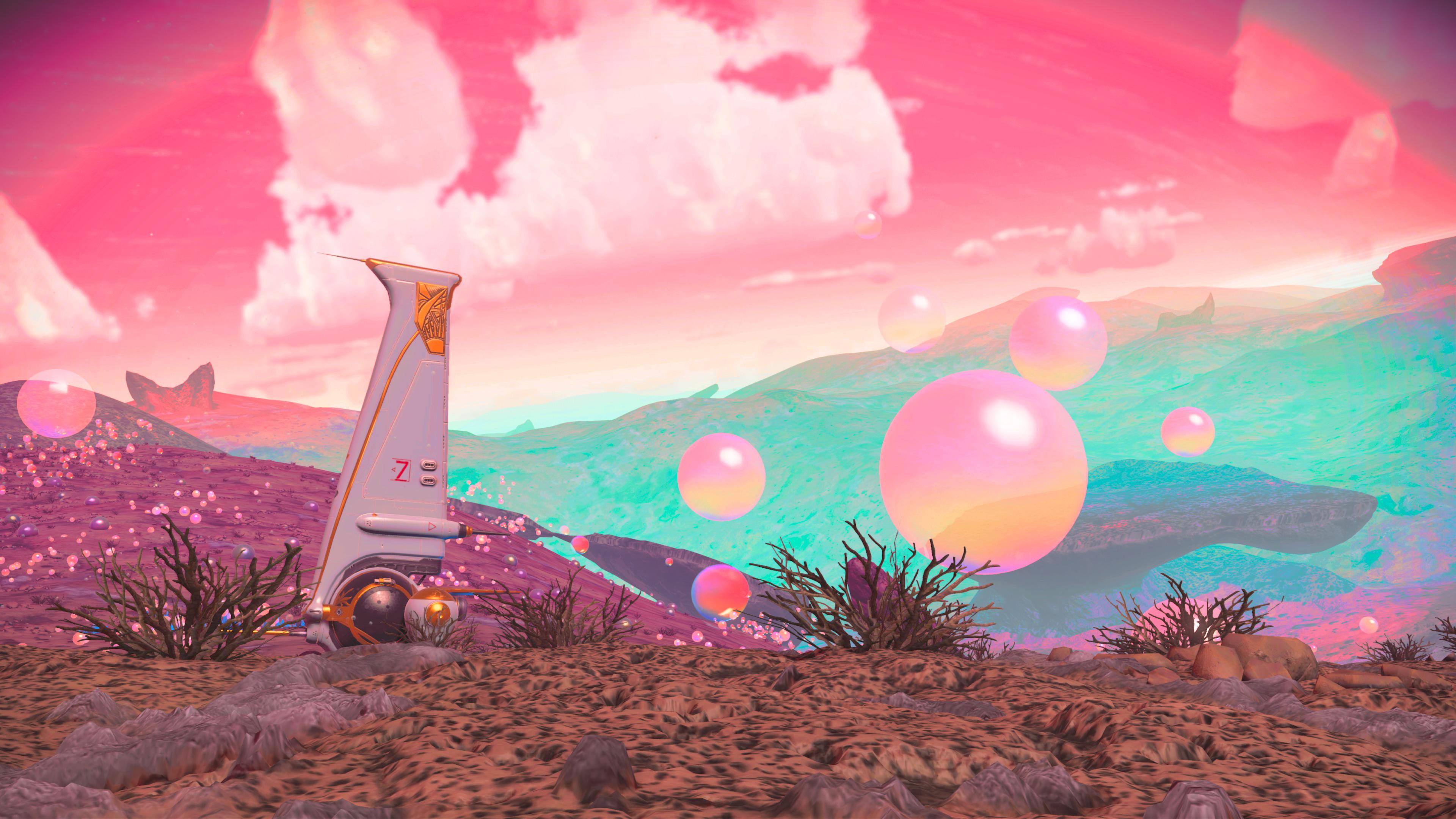 3840x2160 Cotton Candy Bubble World : r