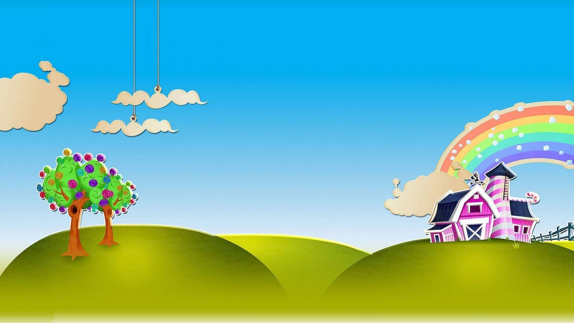 1920x1080 Candy Crush Saga World Wallpaper