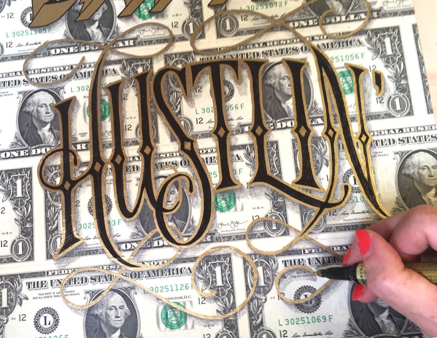 1400x1081 Money Talks - Behance