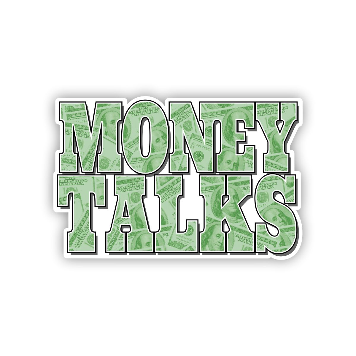 1200x1200 Money Talks. Choose Your Color. Quick