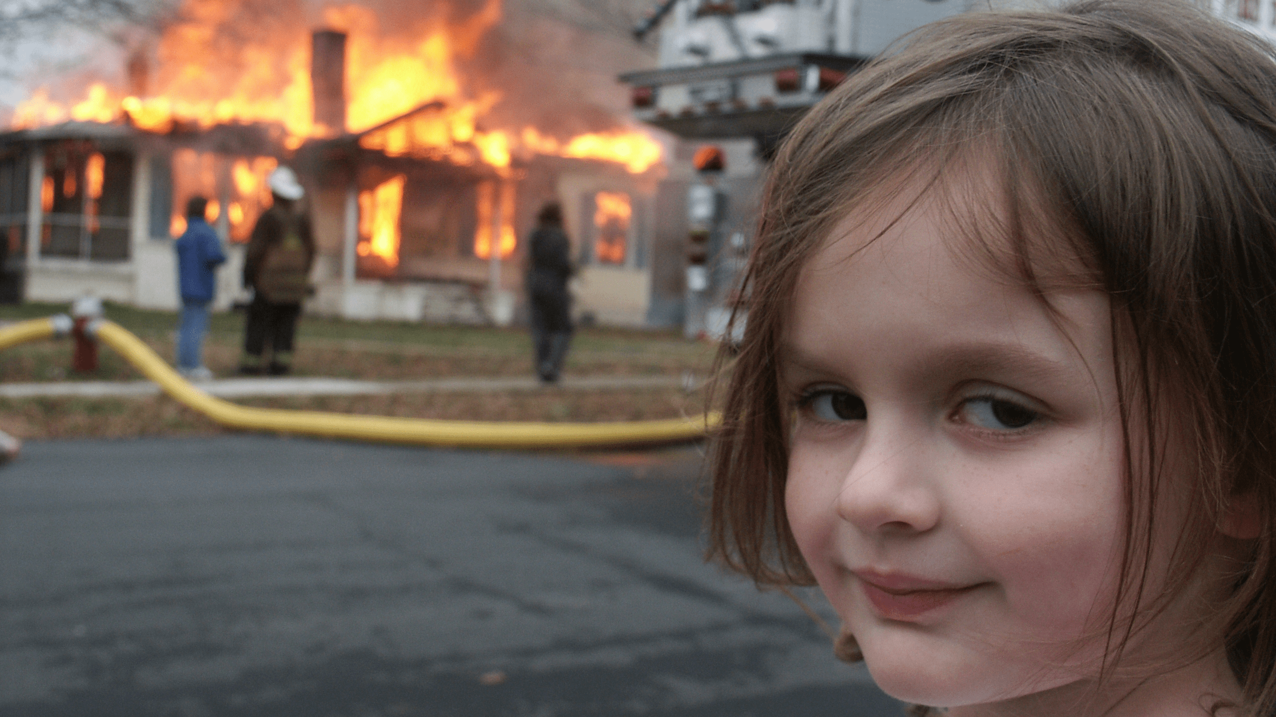 2560x1440 Disaster Girl' meme NFT sells for $500