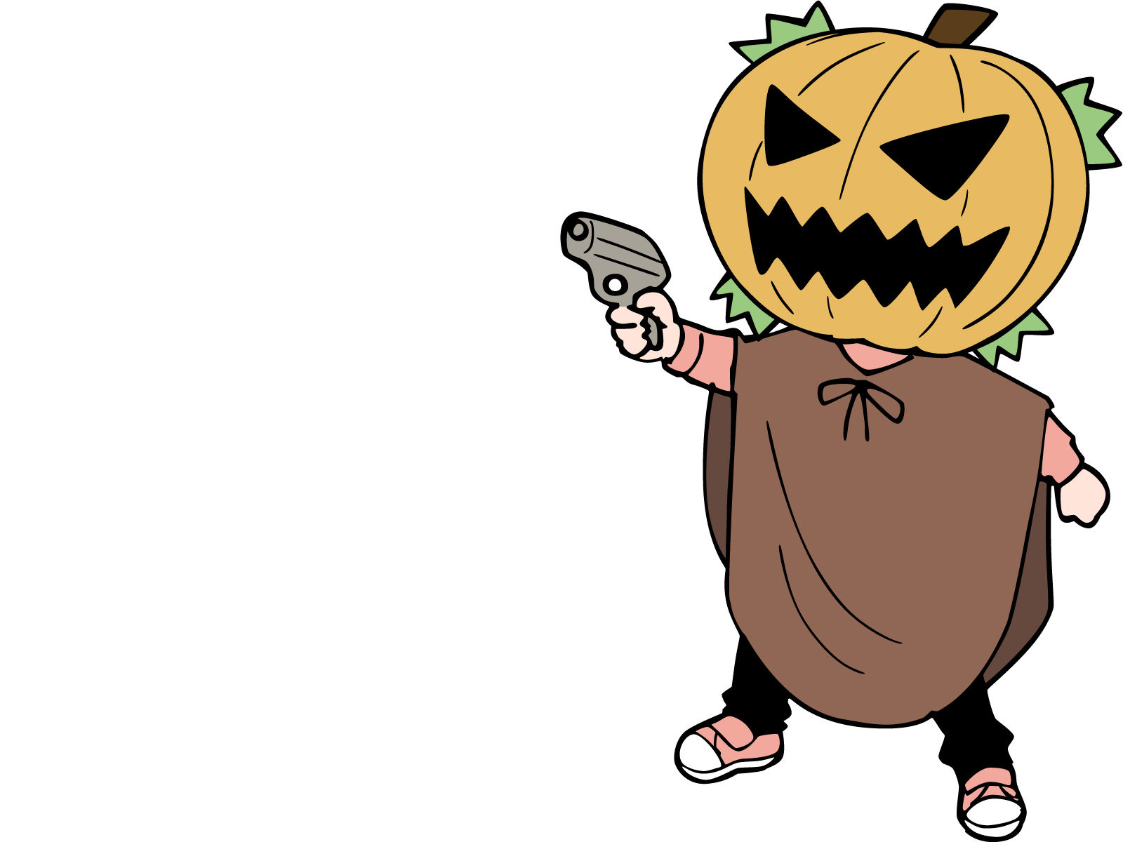 Cartoon Funny Halloween Pumpkin Head Character Stock Vector  Illustration  of october character 160738159