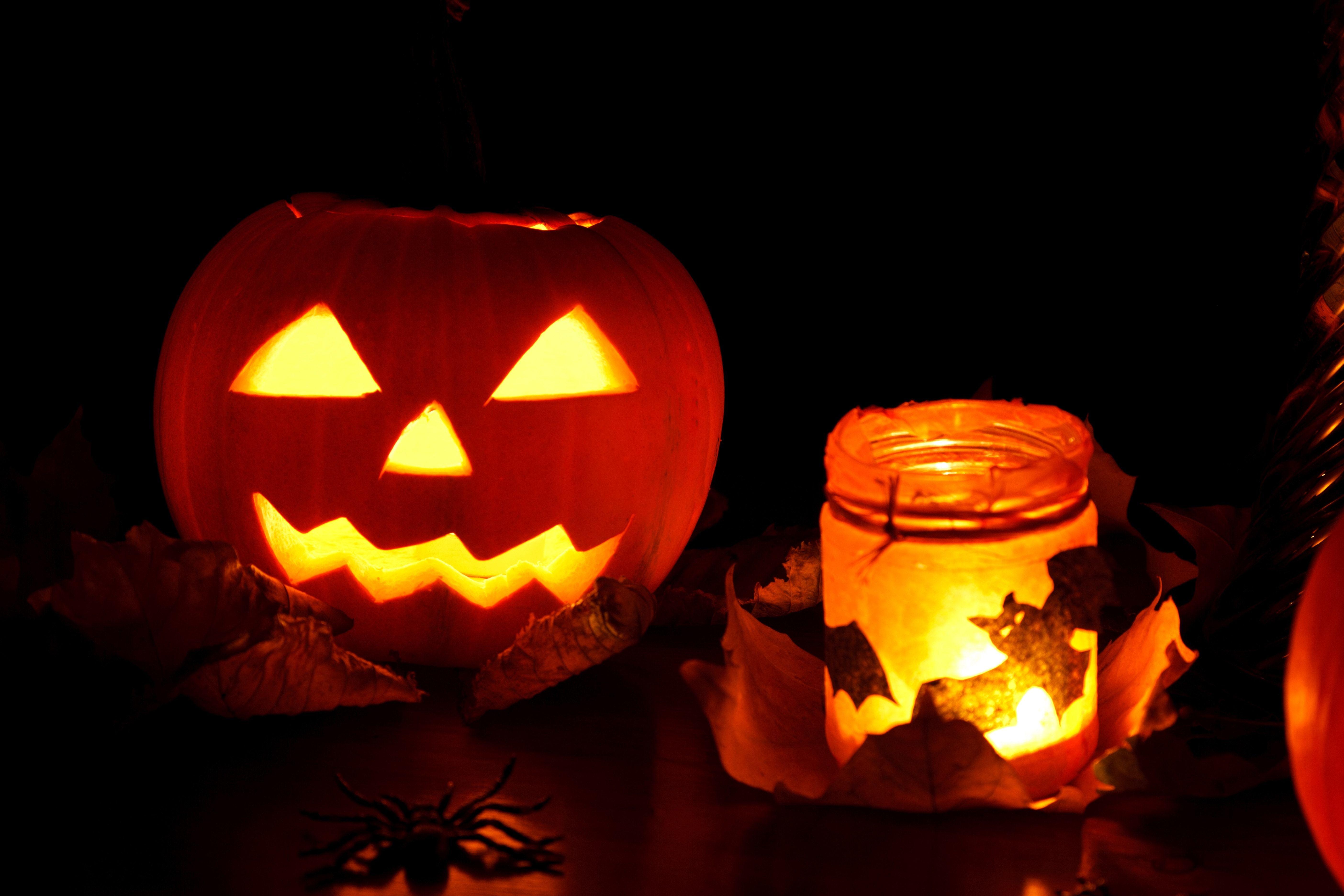 5616x3744 Celebration, Dark, Autumn, Black, pumpkin, halloween free