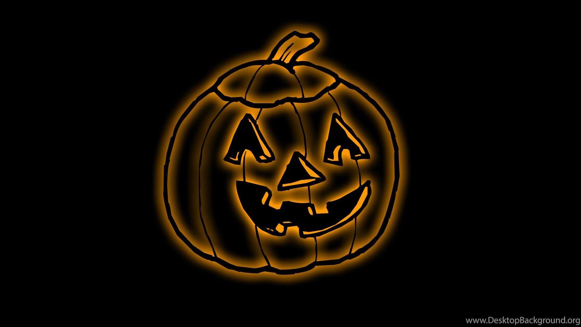 1920x1080 Funny Halloween Pumpkin Wallpaper Desktop Background