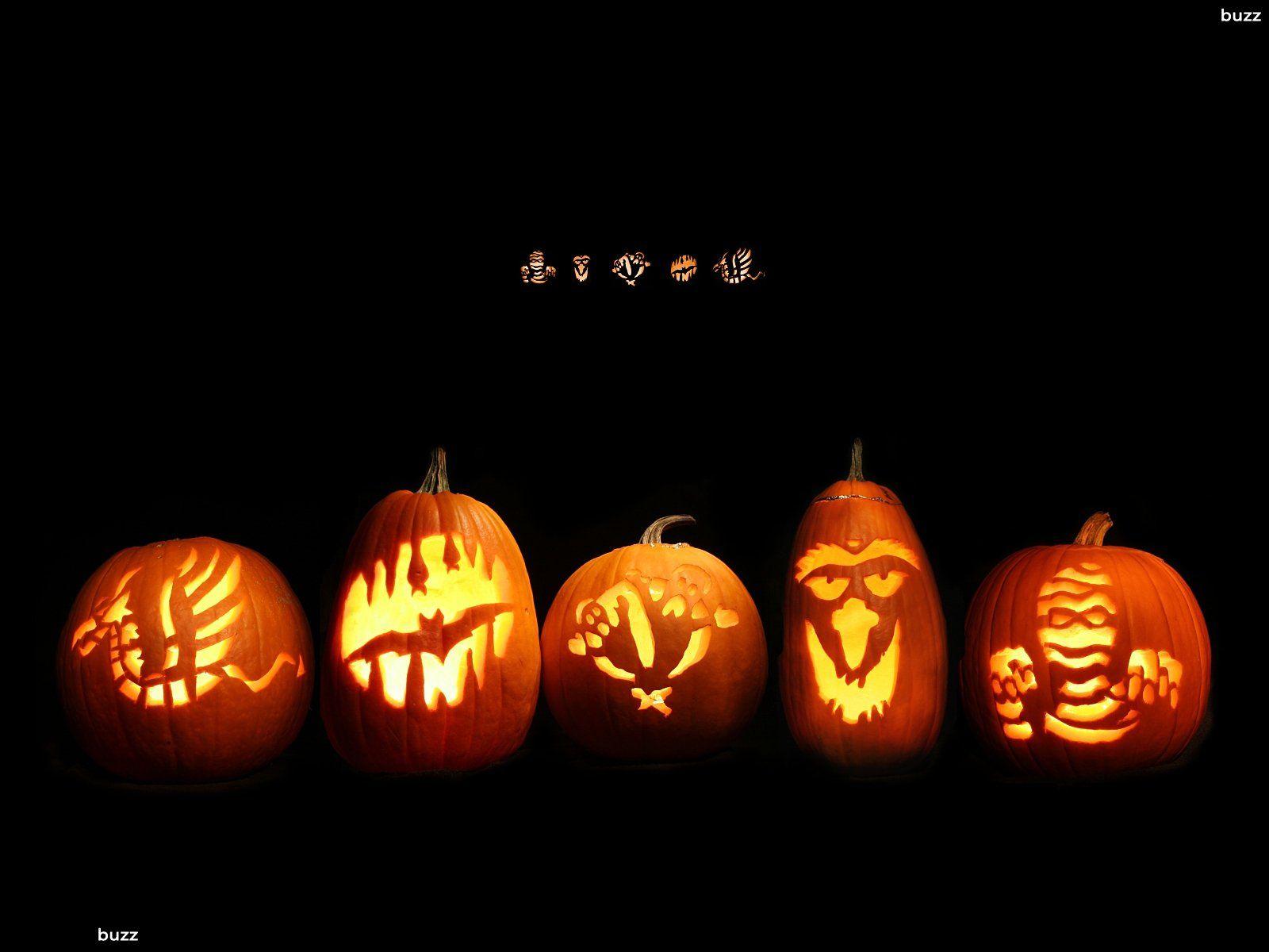 1600x1200 Funny Pumpkins HD Wallpaper