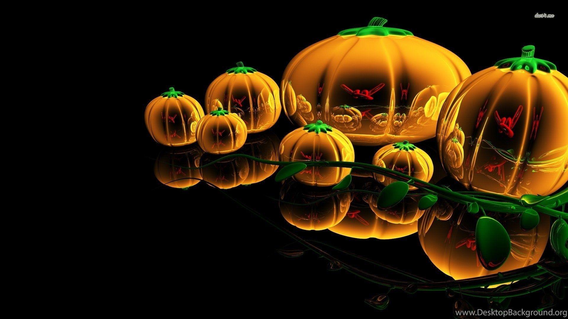 1920x1080 Happy Halloween Pumpkins Wallpaper Desktop Background