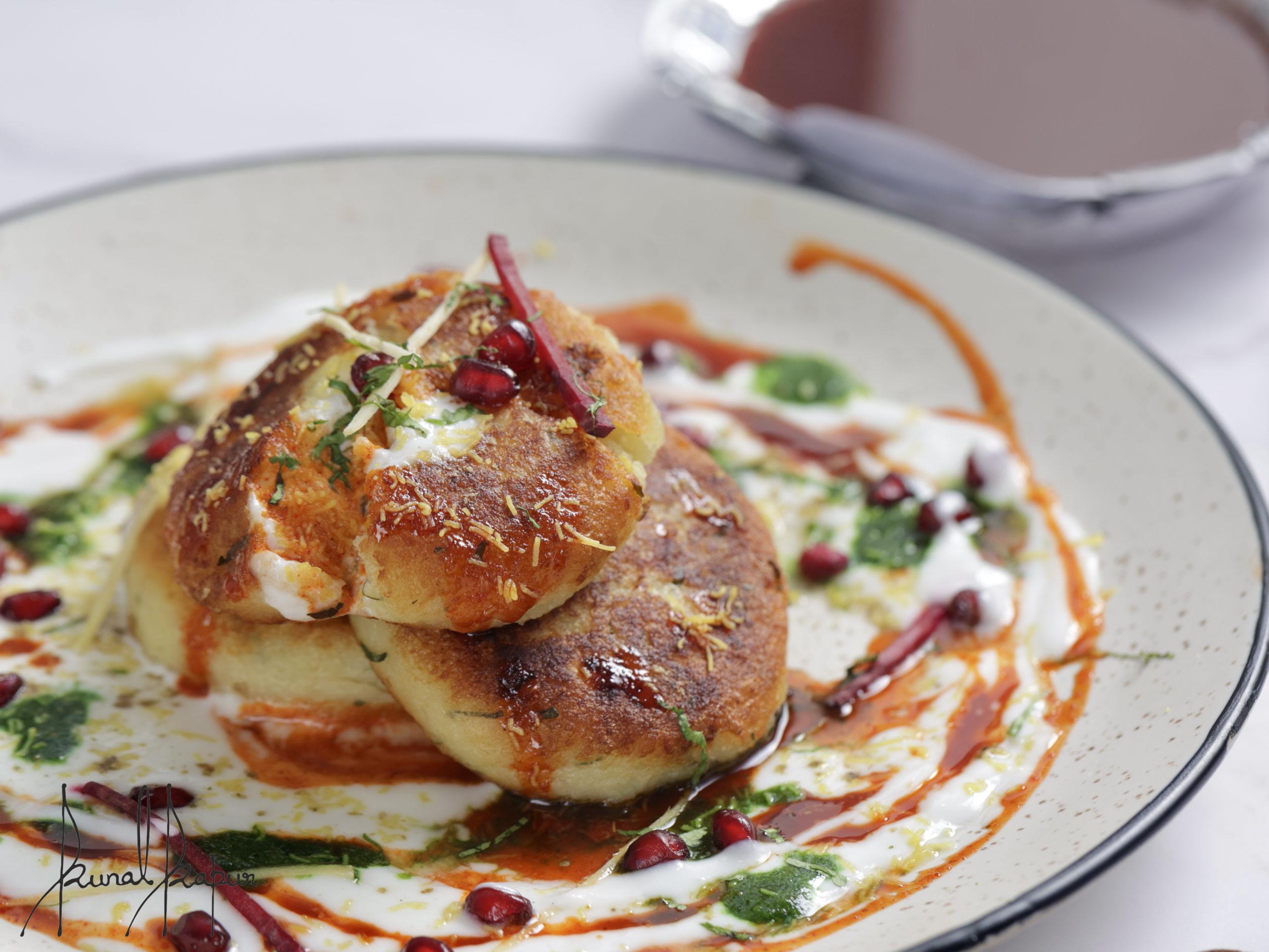 2560x1920 Aloo Tikki Chaat Kunal Kapur