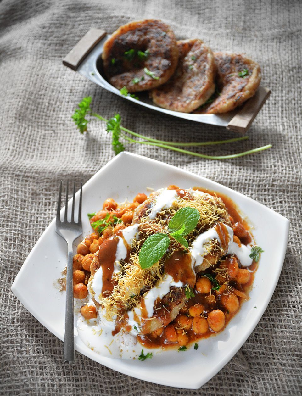 960x1259 Chole Tikki Recipe. Aloo Tikki Chaat
