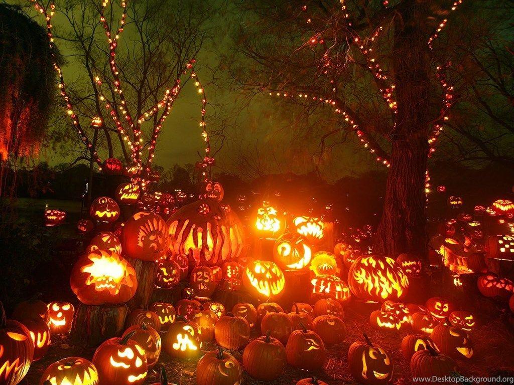 1024x768 3D Halloween Wallpaper For Mac Desktop Background