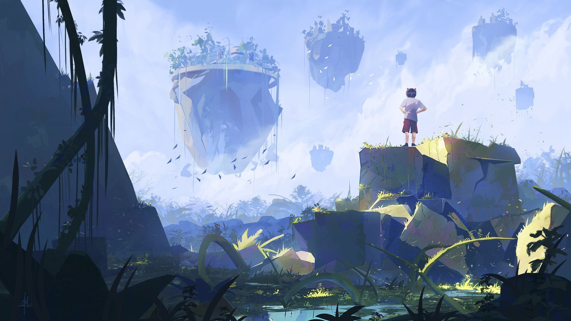 1920x1080 Adventure Game Concept Art