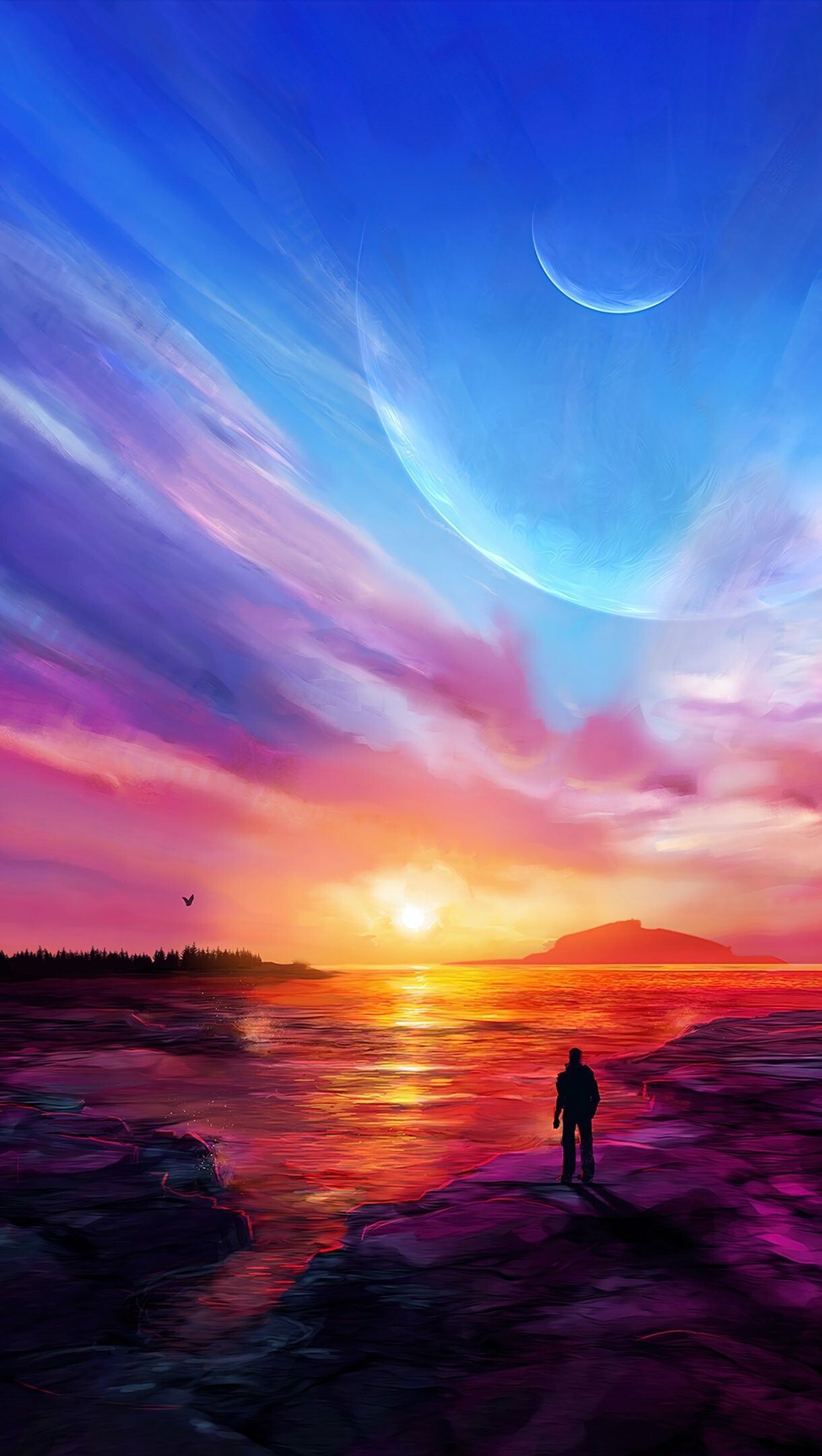 1220x2160 Sunset Wallpaper 124 image