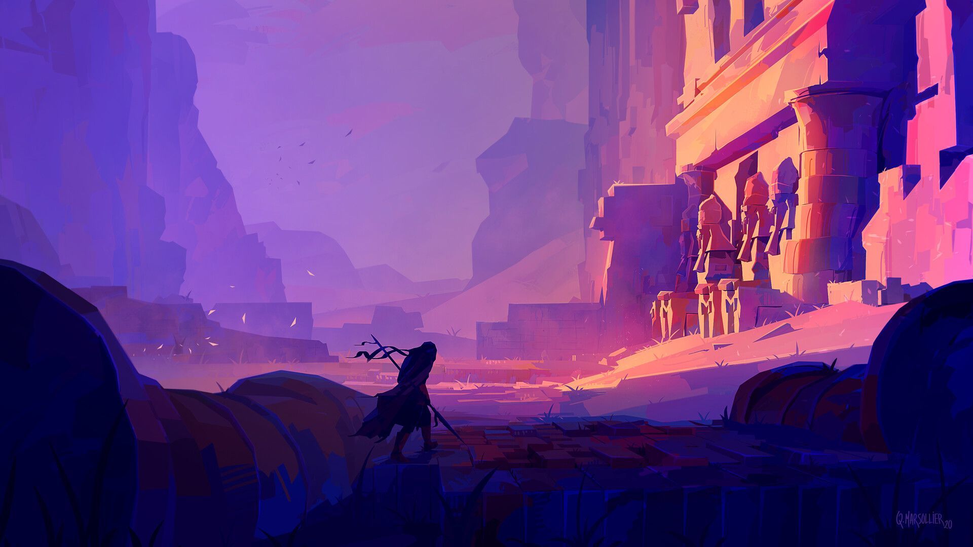 1920x1080 Adventure Game Concept Art