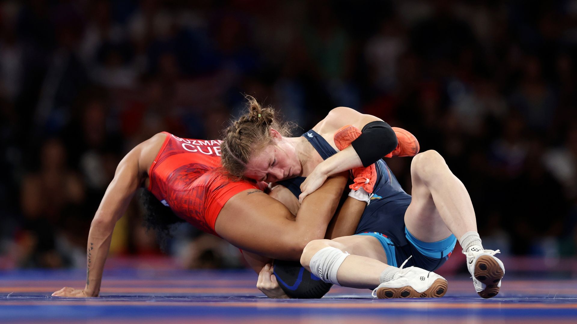 1920x1080 USA's Sarah Hildebrandt wins 50kg