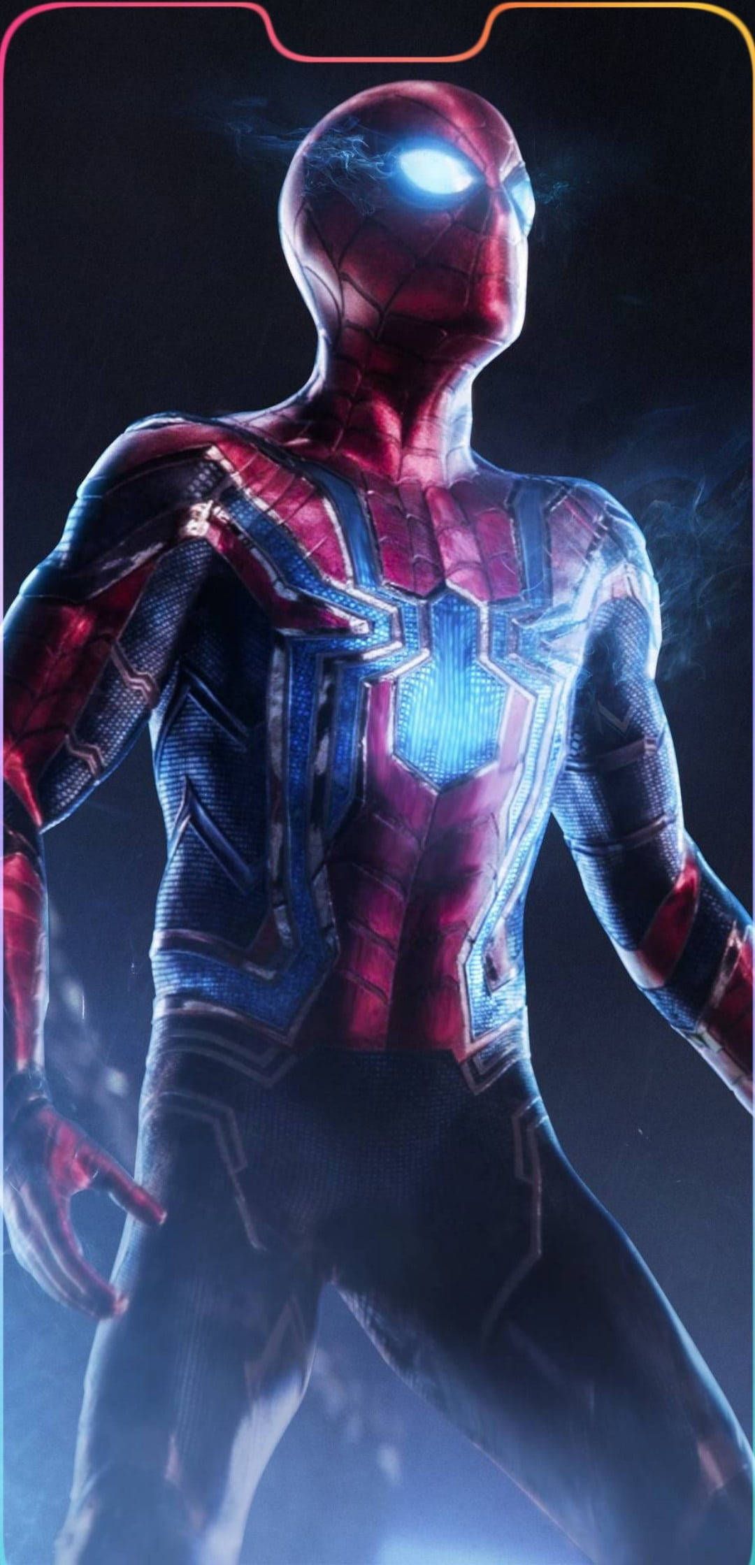 1080x2239 3D Spider Man Marvel iPhone Wallpaper