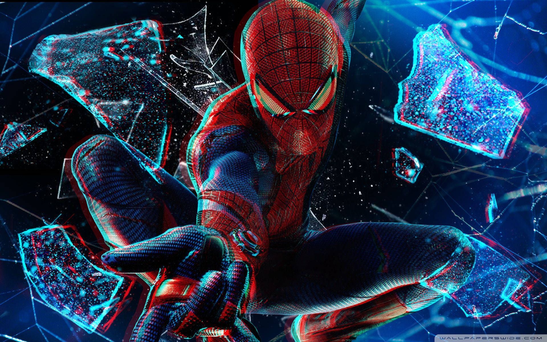 1920x1200 Download Spiderman breaks through