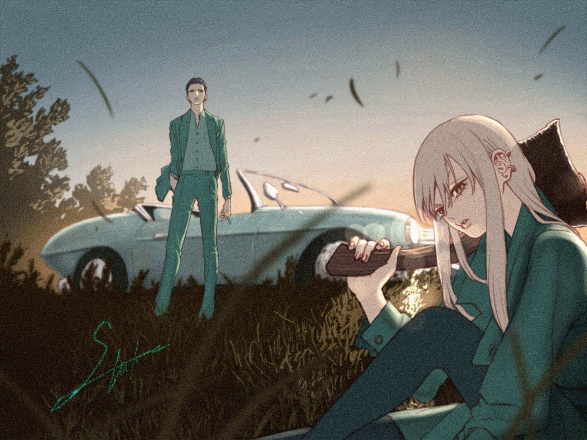 2000x1499 The witch and the beast official manga