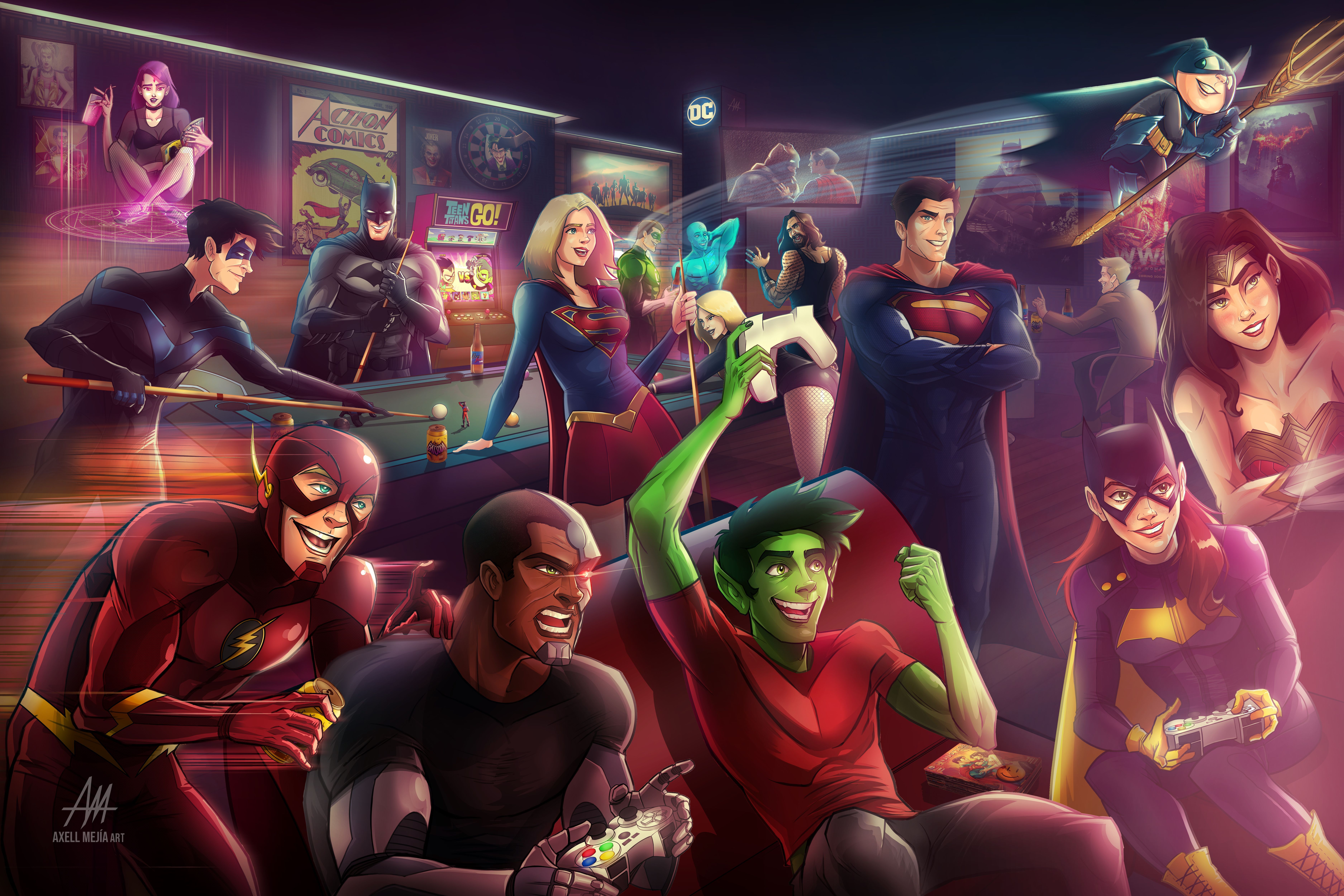 7500x5000 DC Comics Wallpaper