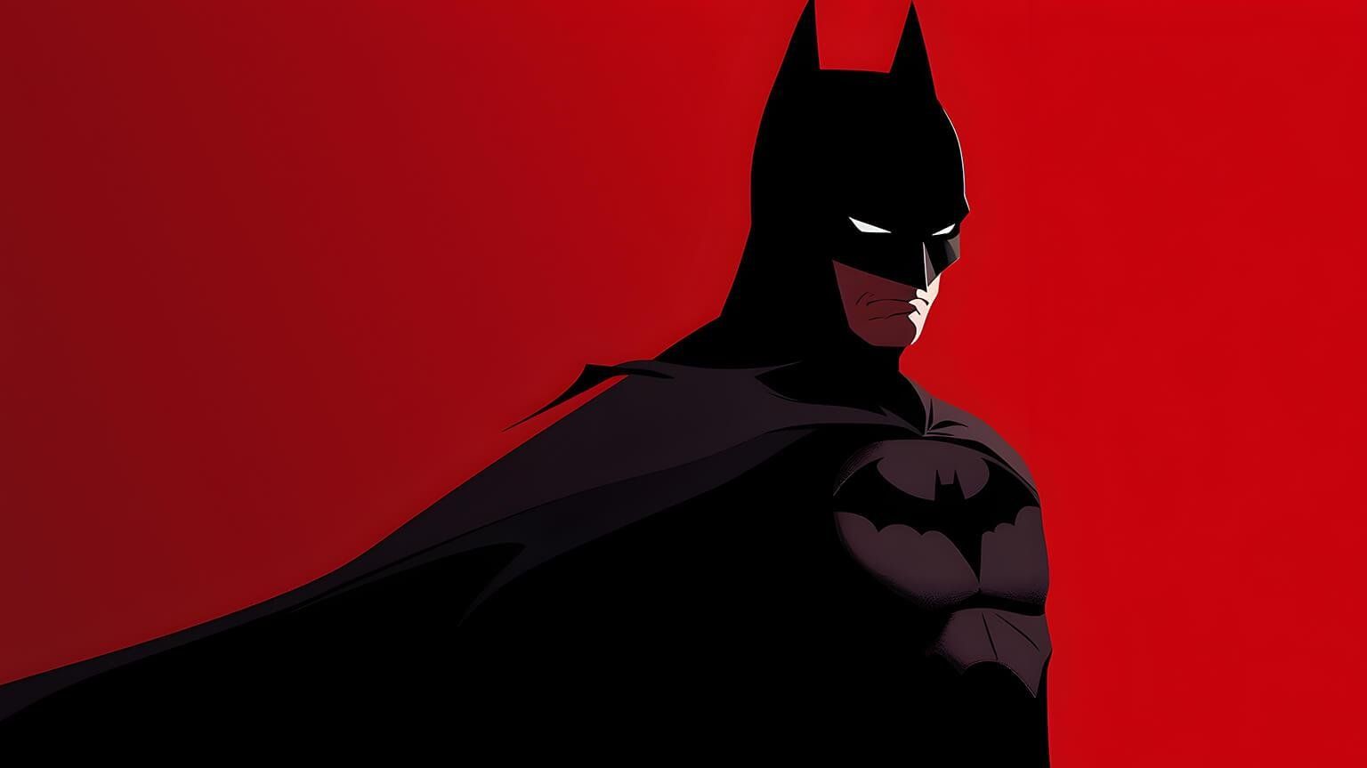 1536x863 Aesthetic Batman Desktop Wallpaper