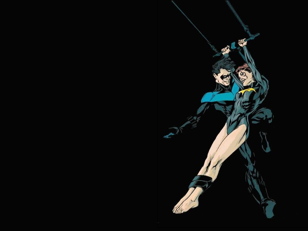 1024x768 Dc Comics, Barbara Gordon, Nightwing