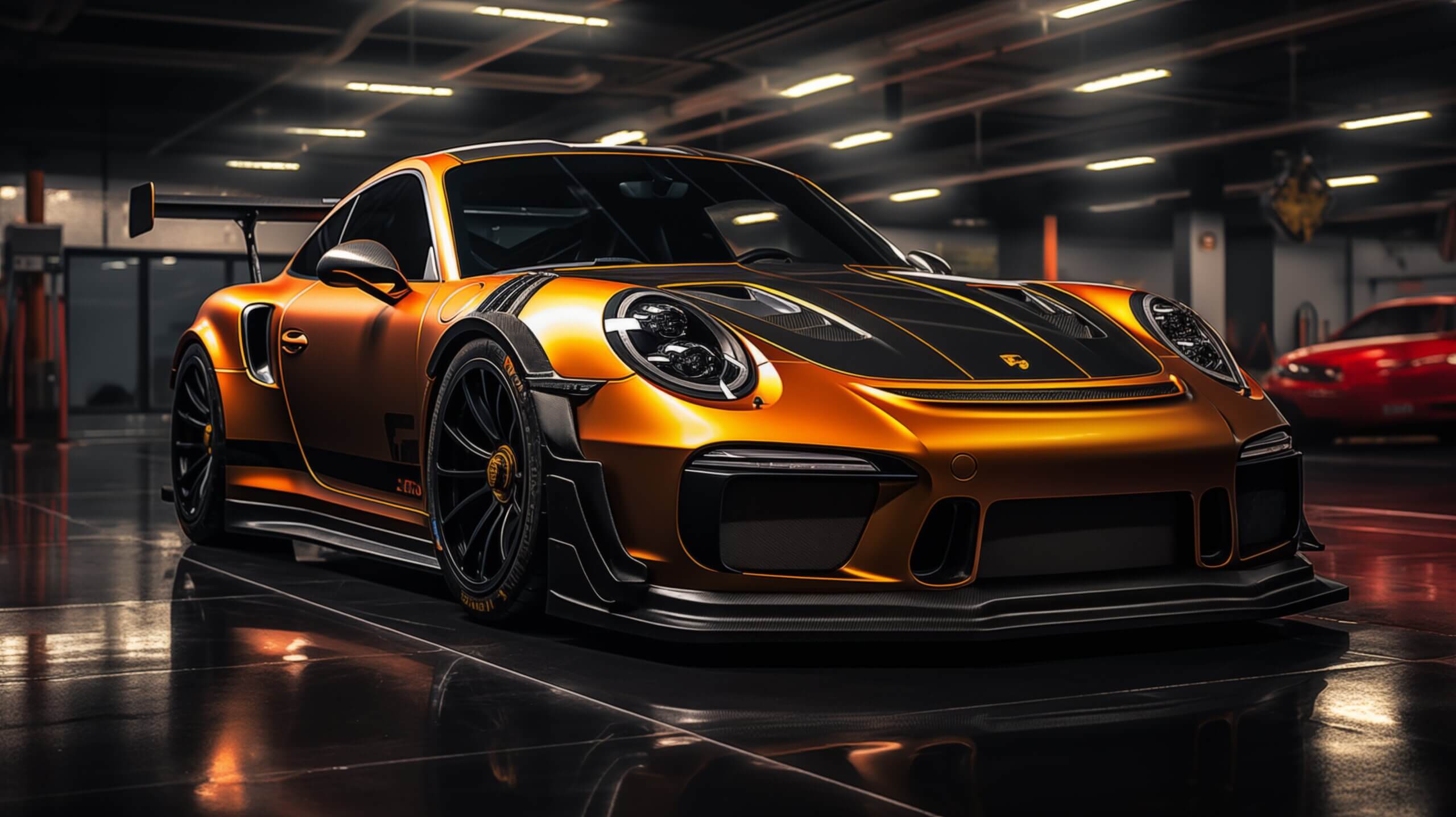 2560x1435 Porsche Wallpaper