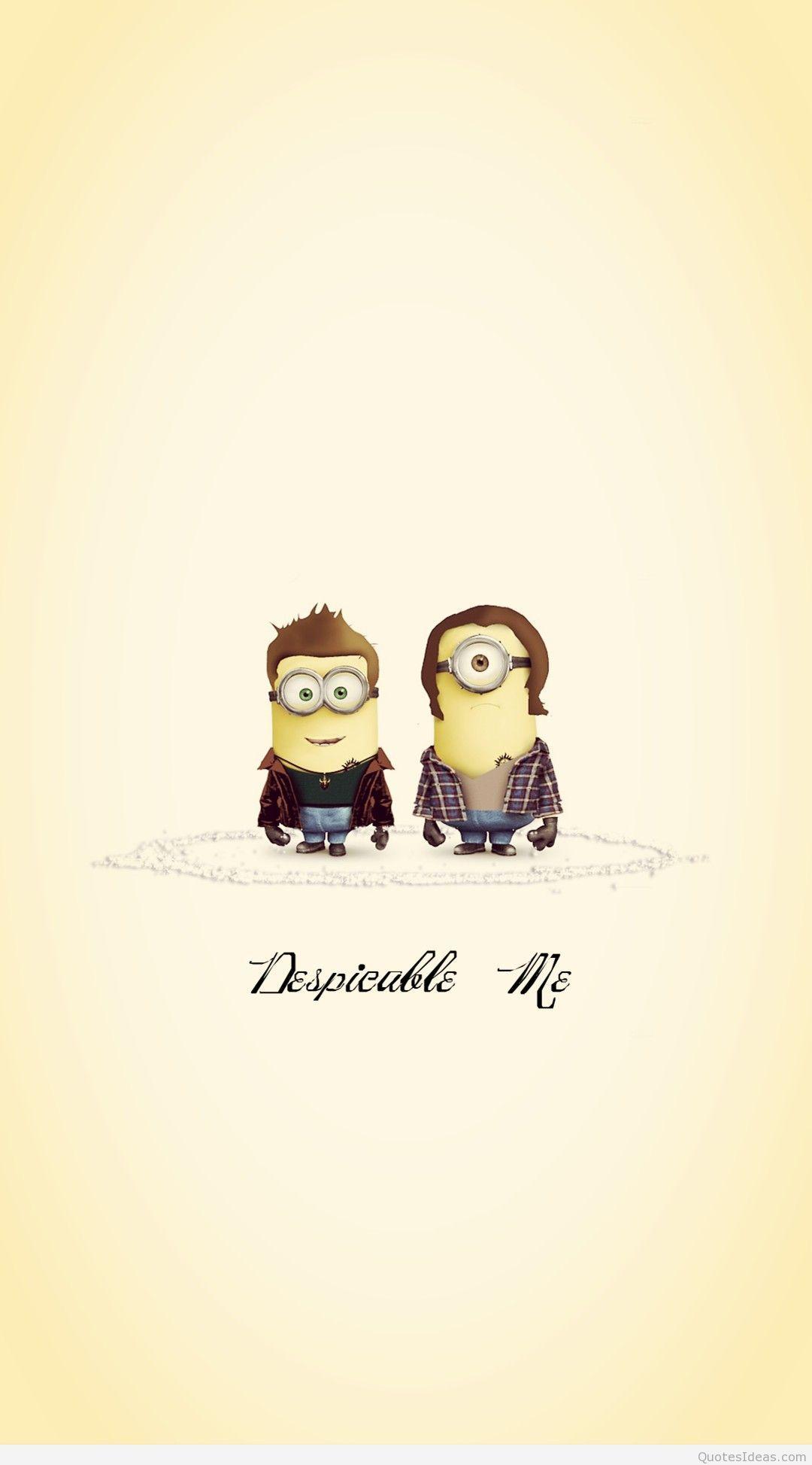 1080x1947 Funny mobile iphone minions wallpaper background
