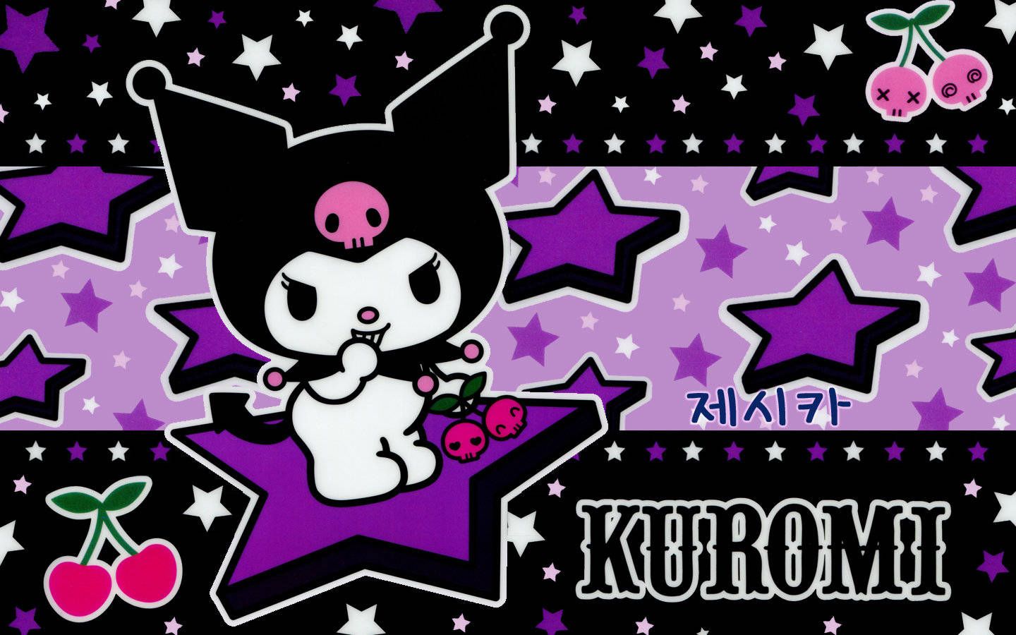 1440x900 Download My Melody Kuromi Punk Style
