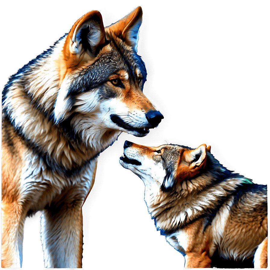 896x896 Download Wolf Family Love Png 13