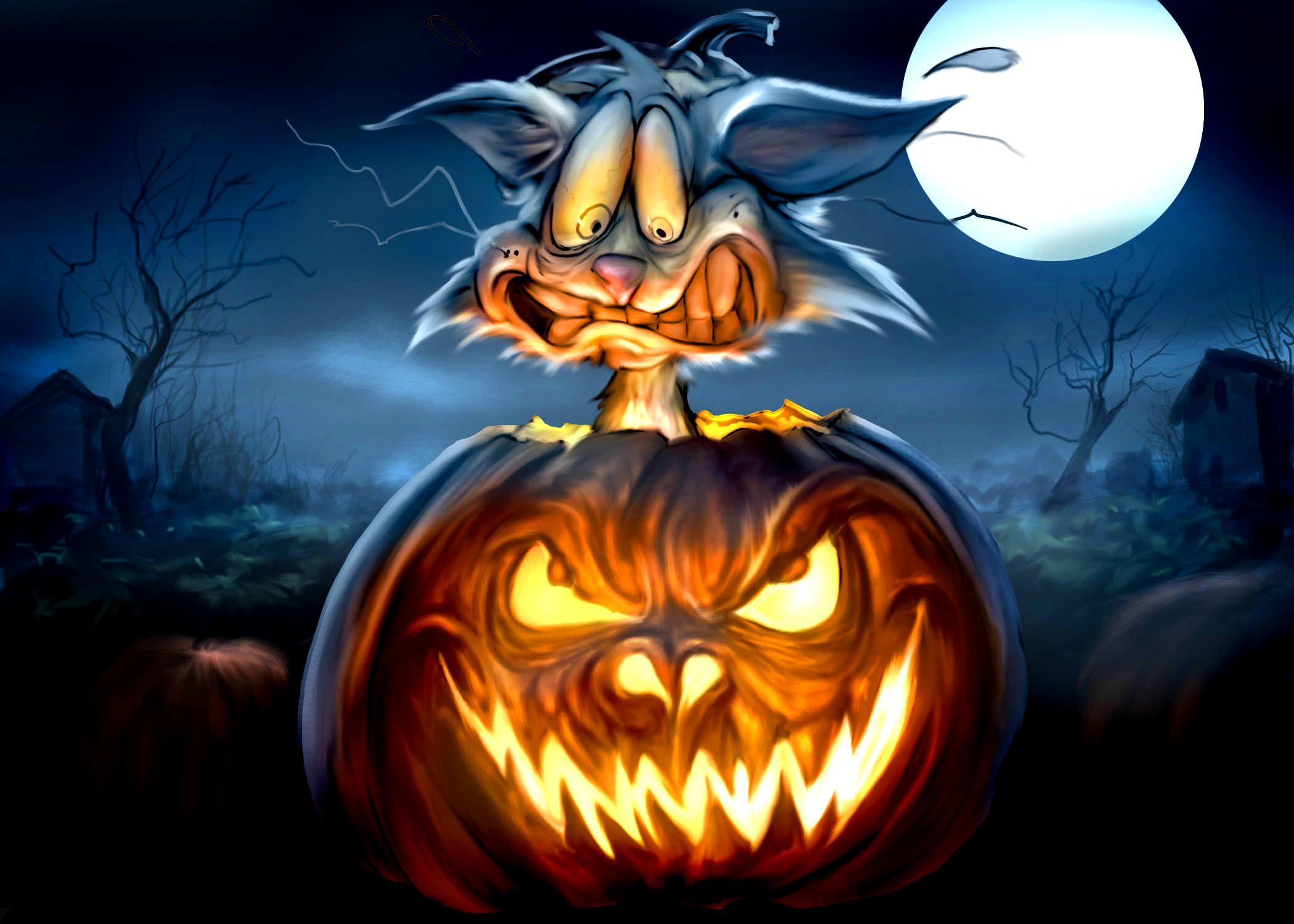 2100x1500 Best Happy Halloween Wallpaper Wallpaper Download