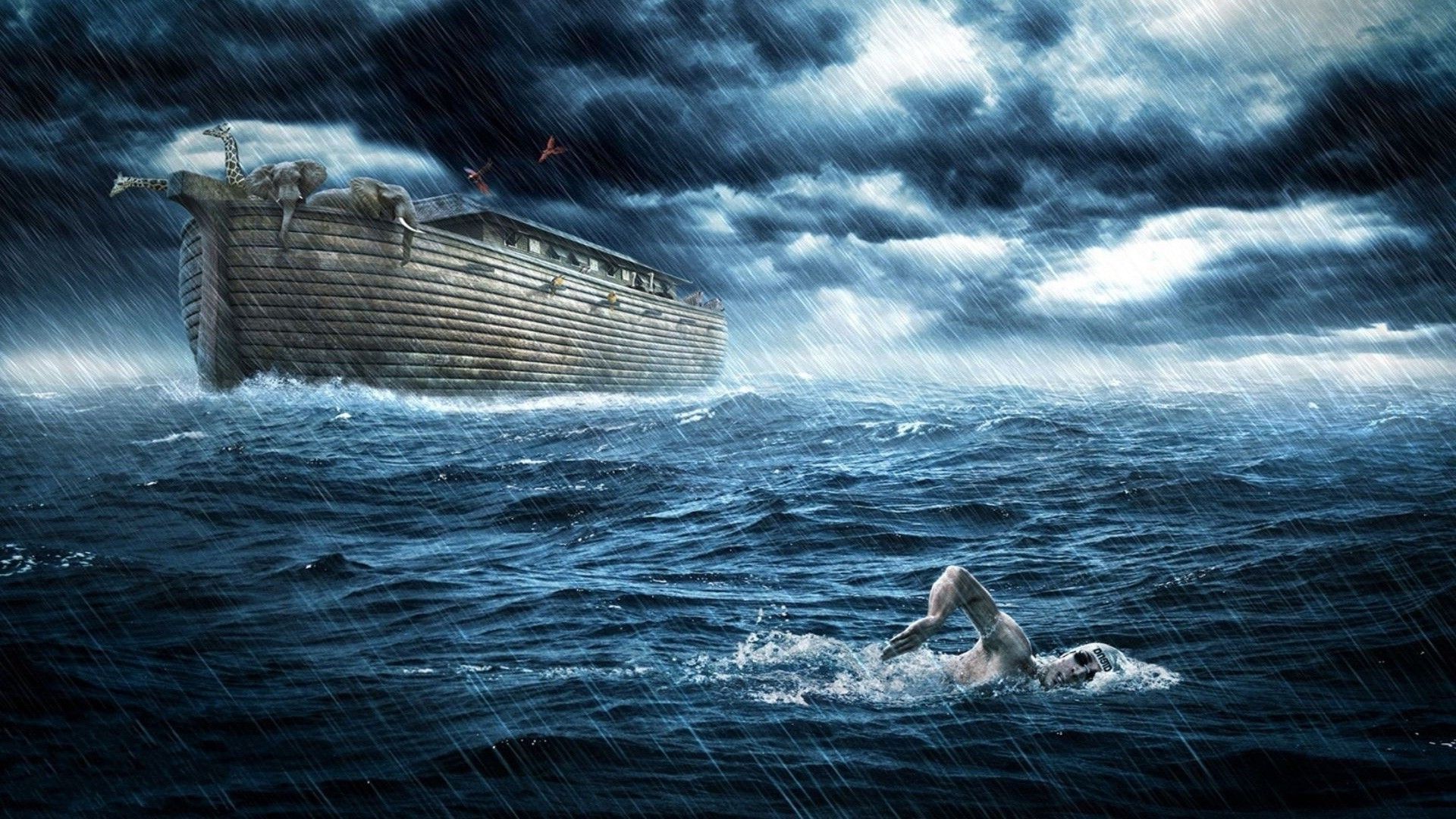1920x1080 Noah's Ark Wallpaper
