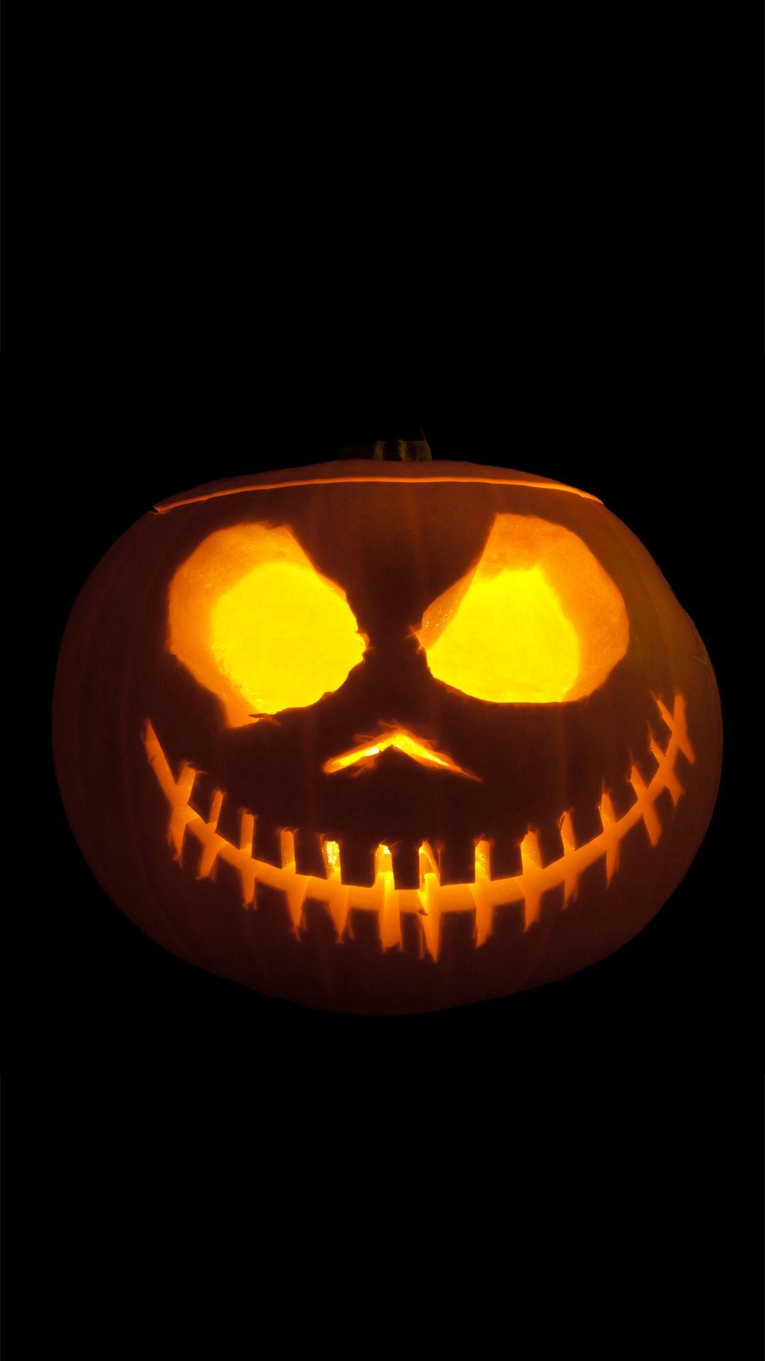 1080x1920 Halloween Pumpkin Background